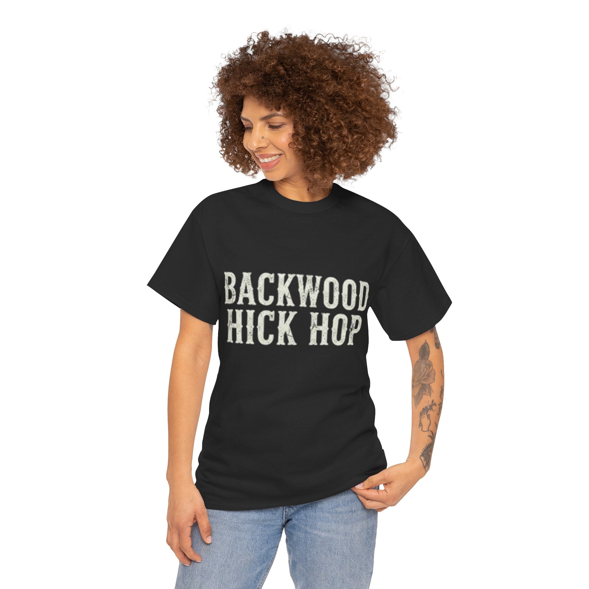 Backwood Hick Hop Graphic Tee — Country Rap Retro